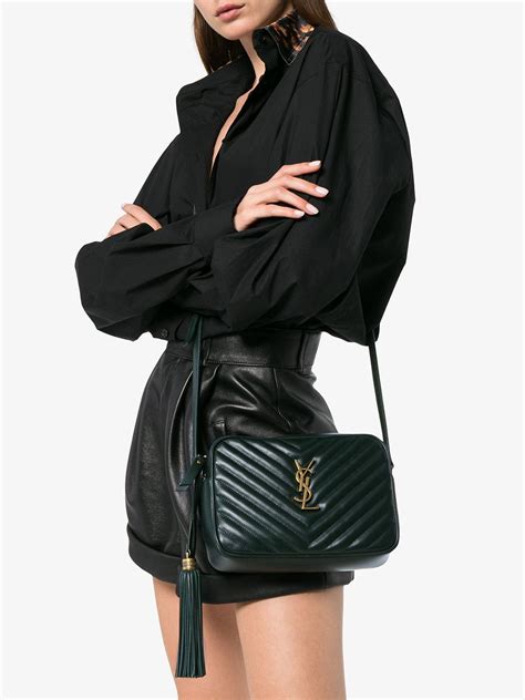 camera bag ysl farfetch|LOU camera bag in quilted leather .